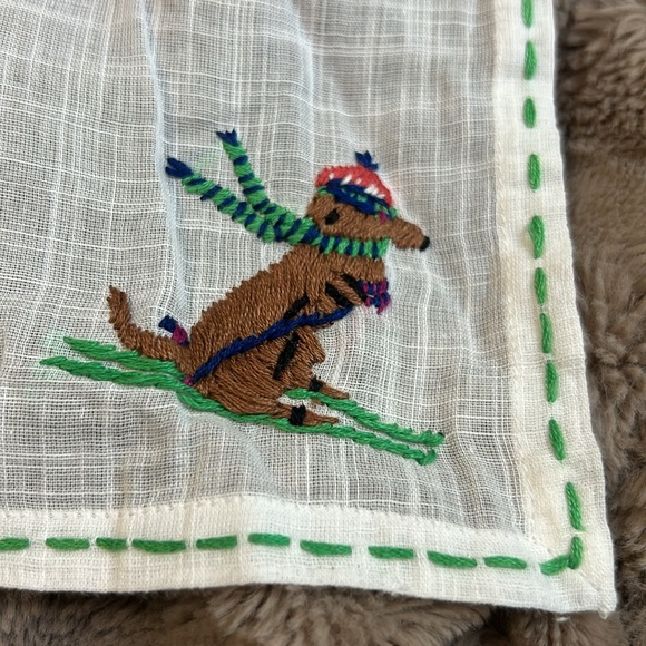 NWT Anthropologie Set Of 3 Winter Themed Towel Cloth Linens - Picture 5 of 7